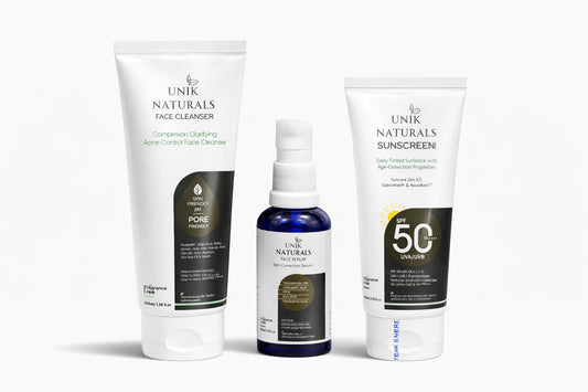 Complete Skin Clarity Combo (Cleanse + Treat + Protect)