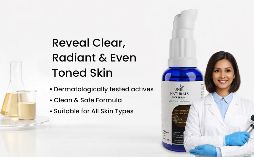 Unik Naturals Face Serum Duo (Pack of 2) – Acne Control & Skin Clarifying Serum