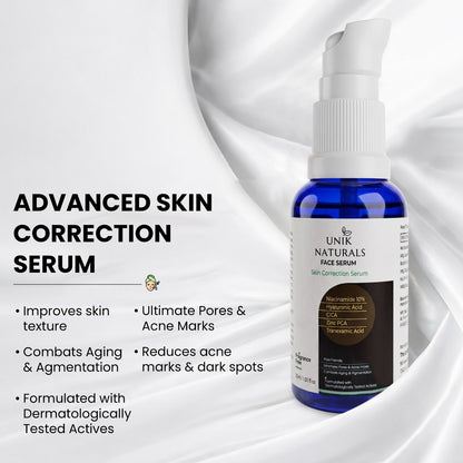 Unik Naturals Face Serum Duo (Pack of 2) – Acne Control & Skin Clarifying Serum