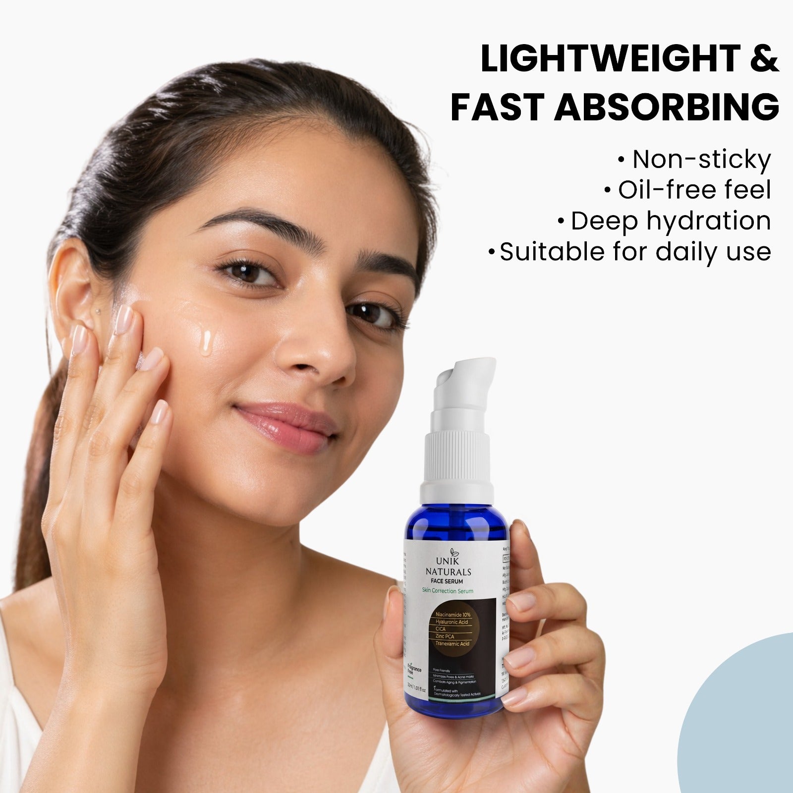 Unik Naturals Face Serum Duo (Pack of 2) – Acne Control & Skin Clarifying Serum